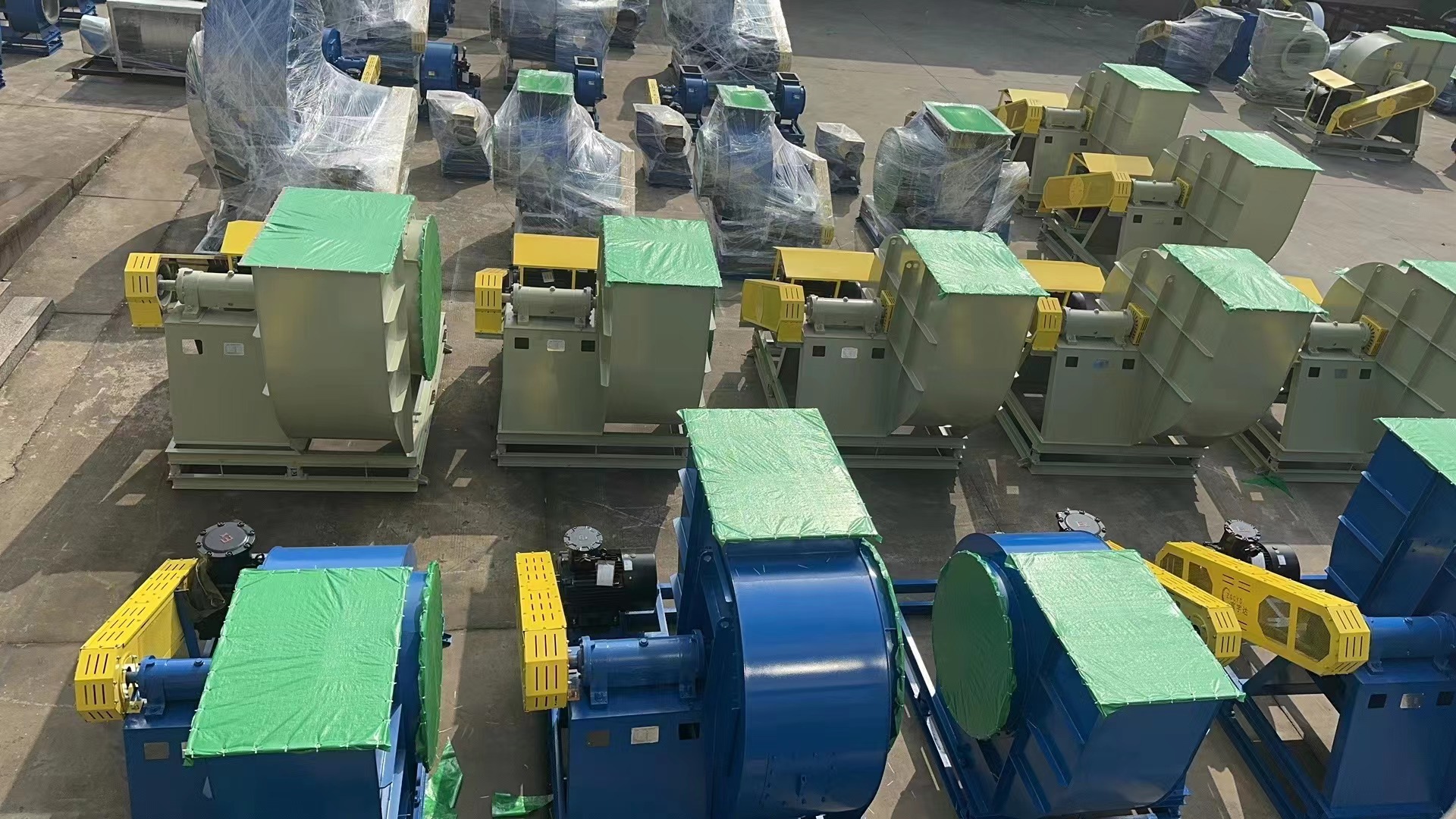 20萬風量離心風機參數及運用